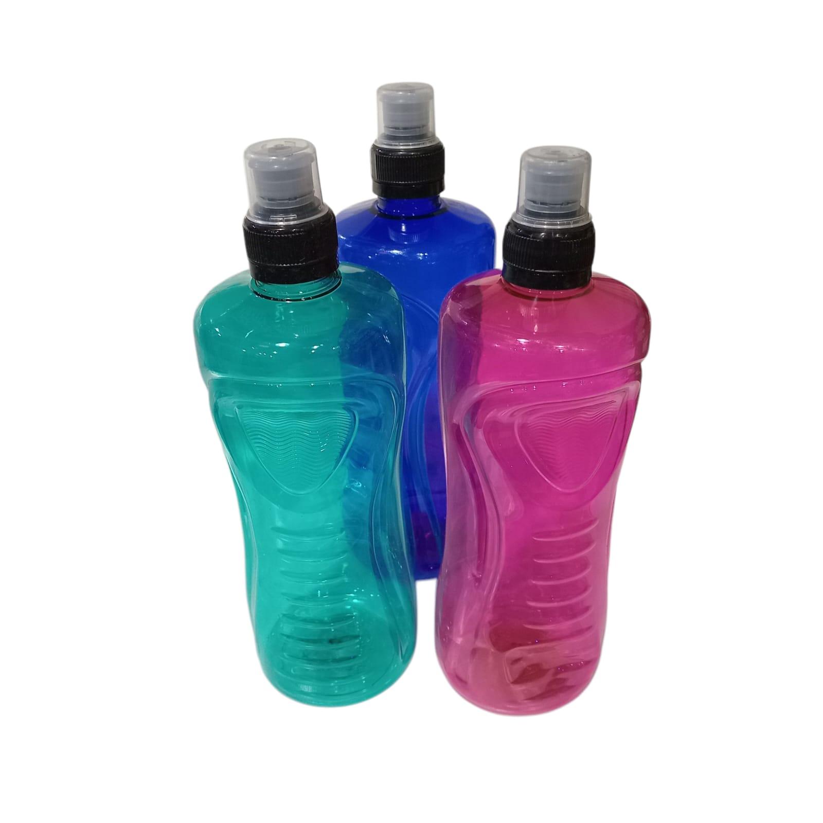 BOTELLA PLASTICA CON PICO 500CC