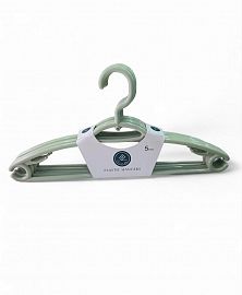 PERCHA X 5 UNIDADES PLASTICO REFORZADO