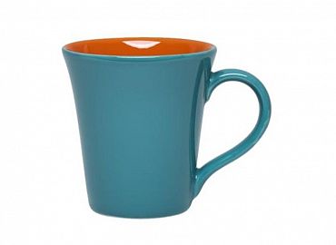TAZA CERAMICA BICOLOR BOMBEE CON ASA
